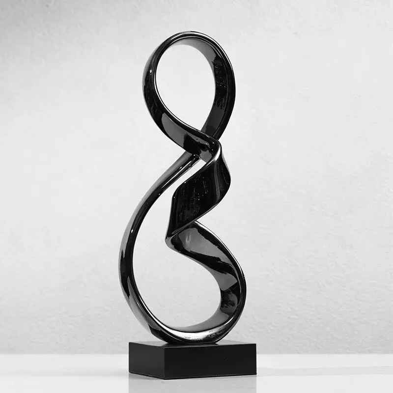 Modern luxury abstract art ornaments home decor living room entrance cabinet decorations creative sculptures and handicrafts
Modern luxury abstract art ornaments home decor living room entrance cabinet decorations creative sculptures and handicrafts