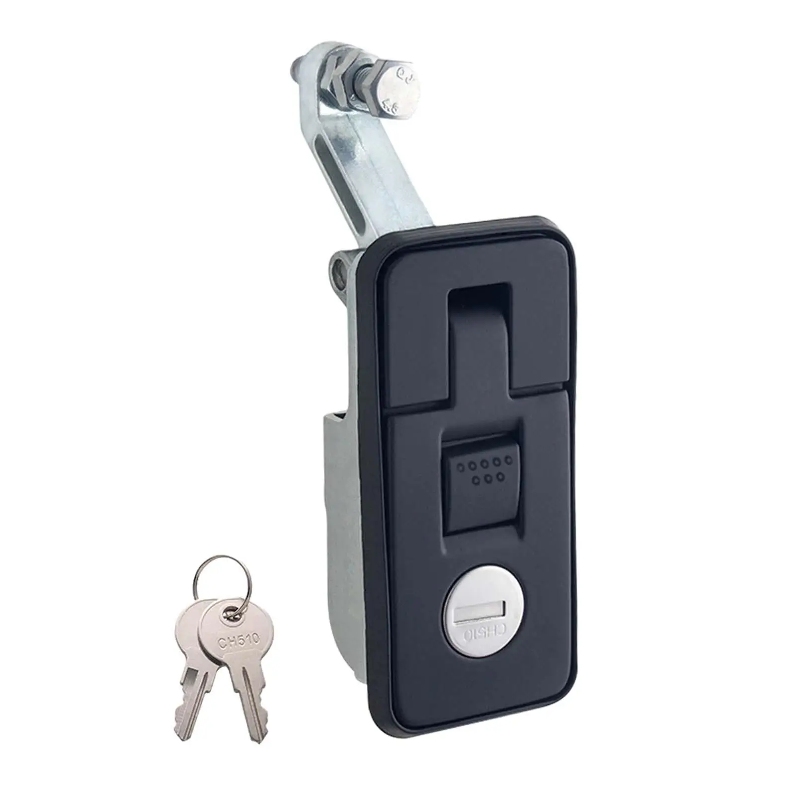 Flush Lever Compression Latch Lock Durable Alloy Hardware for Truck Toolbox RV Marine Trailer Secure Storage
Flush Lever Compression Latch Lock Durable Alloy Hardware for Truck Toolbox RV Marine Trailer Secure Storage
