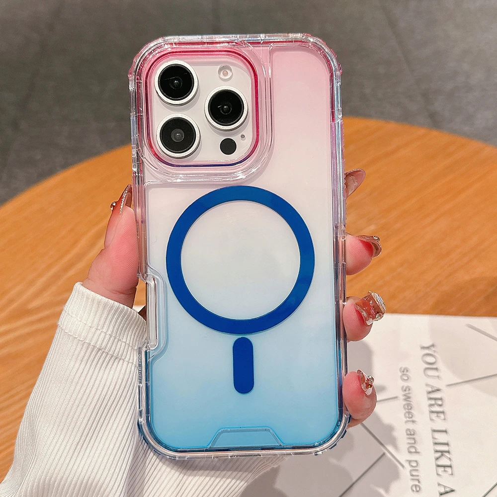 Fluorescent Neon Bumper For Magsafe Case For iPhone 16 Pro Max 15 12 11 14 Plus Magnetic Wireless Charging Clear Armor PC Cover
Fluorescent Neon Bumper For Magsafe Case For iPhone 16 Pro Max 15 12 11 14 Plus Magnetic Wireless Charging Clear Armor PC Cover