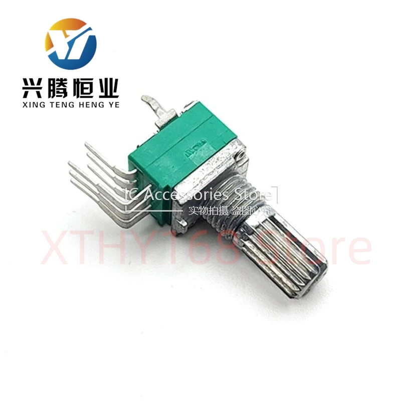 5PCS RK097 Vertical Dual 6 Pin B10K 50K 100K Tuning Dimming Resistor Adjustable Potentiometer Flower Shaft Length 15MM
5PCS RK097 Vertical Dual 6 Pin B10K 50K 100K Tuning Dimming Resistor Adjustable Potentiometer Flower Shaft Length 15MM