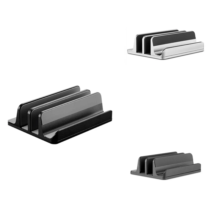 Vertical Laptop Stand 3 Slots For Computer, Tablet, Phone - Fits All Laptop Models (Up To 17.3Inch)
Vertical Laptop Stand 3 Slots For Computer, Tablet, Phone - Fits All Laptop Models (Up To 17.3Inch)