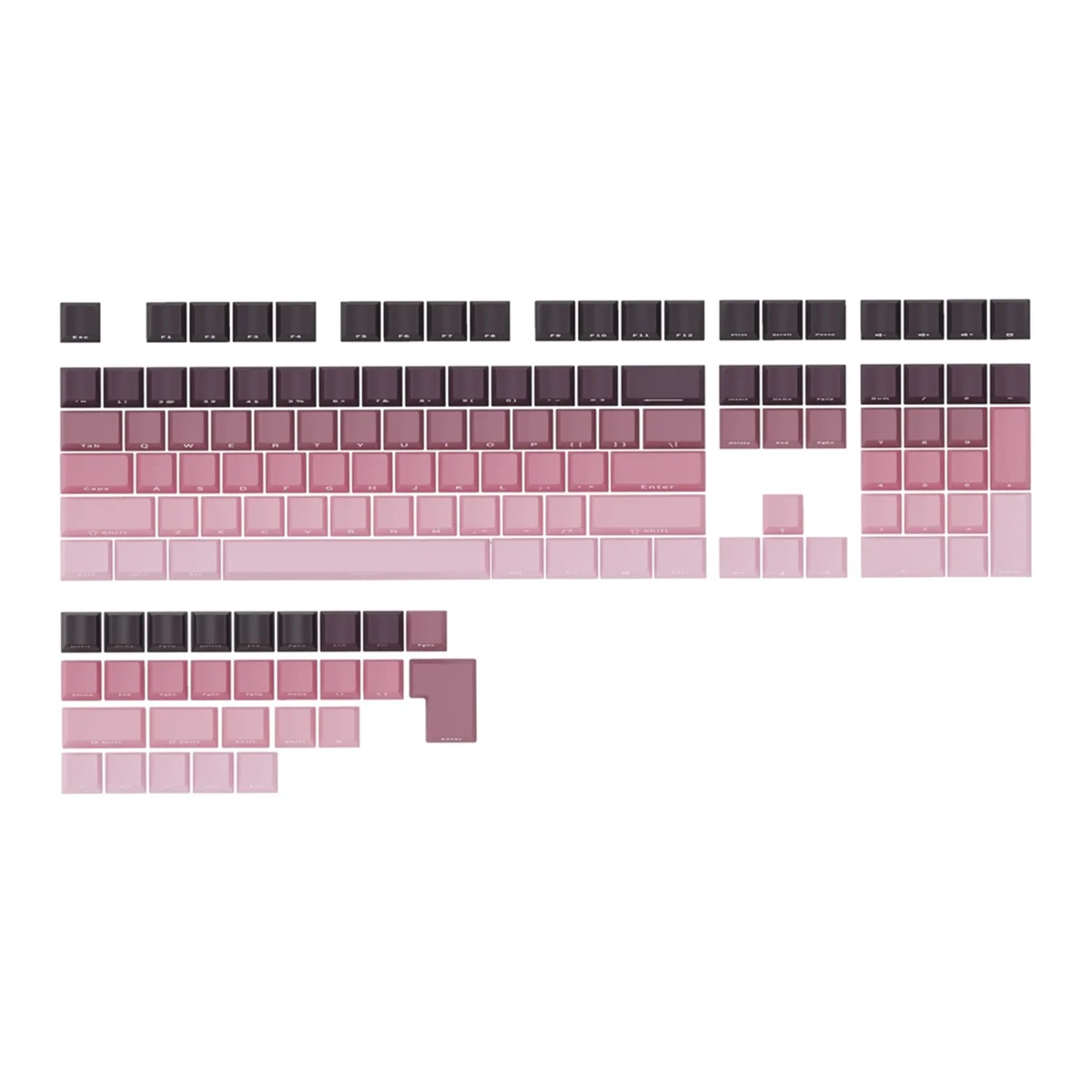 ATP-136 Keys Profile PBT Keycaps Gradient Translucent Side Engraved Key Caps for Gaming Mechanical Keyboard C
ATP-136 Keys Profile PBT Keycaps Gradient Translucent Side Engraved Key Caps for Gaming Mechanical Keyboard C