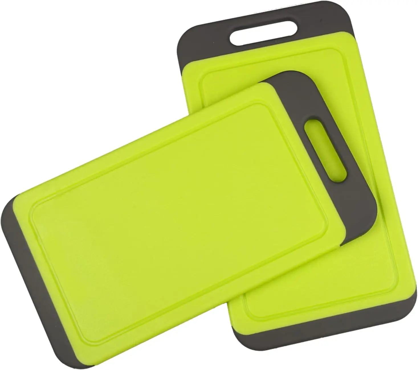 BPA Free Mini Cutting Board Mats, Dishwasher Safe, Juice Grooves, Thicker, Easy Grip Handle, Non Porous, 2 Pack
BPA Free Mini Cutting Board Mats, Dishwasher Safe, Juice Grooves, Thicker, Easy Grip Handle, Non Porous, 2 Pack
