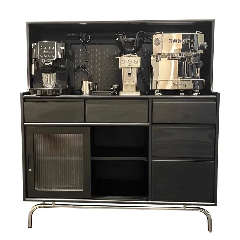 Индивидуальный скандинавский обеденный боковой шкаф из цельного дерева для квартиры, многофункциональный входной шкафчик из нержавеющей стали для чая, гостиной
Индивидуальный скандинавский обеденный боковой шкаф из цельного дерева для квартиры, многофункциональный входной шкафчик из нержавеющей стали для чая, гостиной