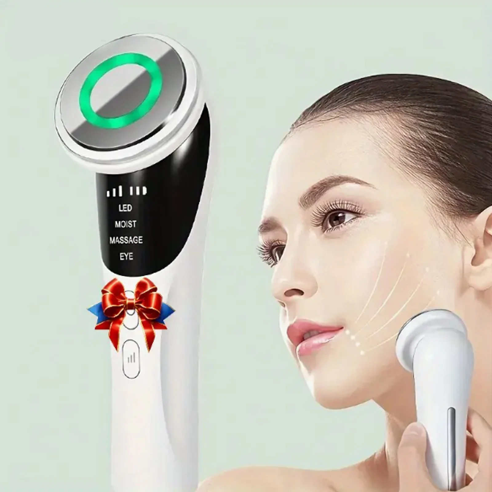 Facial massage roller, radiofrequency beauty device, facial, neck, eye, and body massage, gifts for women
Facial massage roller, radiofrequency beauty device, facial, neck, eye, and body massage, gifts for women