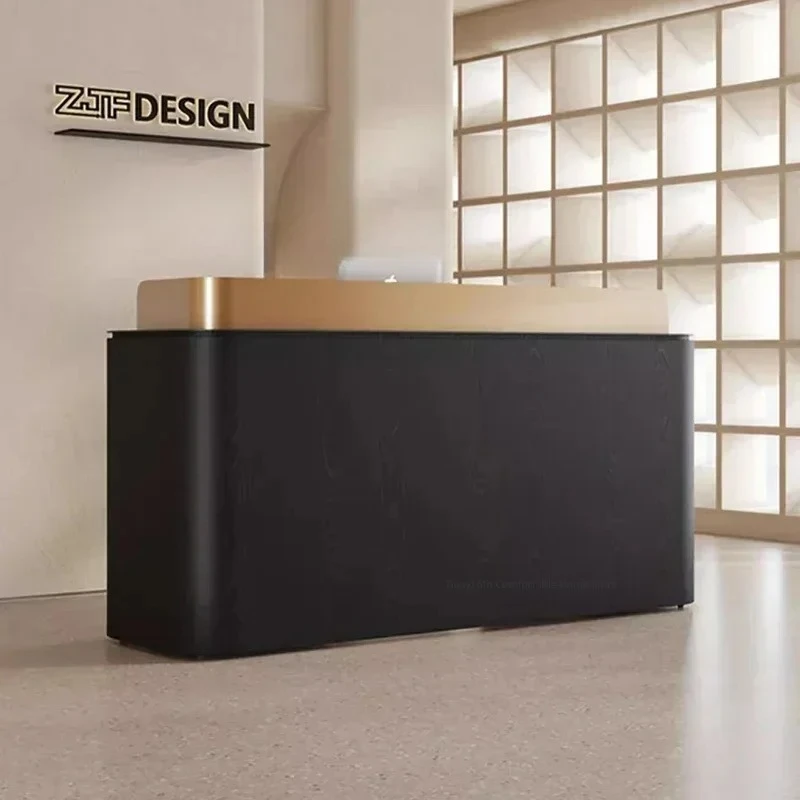 Luxury Cash Register Reception Desks Business Counter Front Desk Reception Desks Simple Design Office Furniture Receptie LXRD
Luxury Cash Register Reception Desks Business Counter Front Desk Reception Desks Simple Design Office Furniture Receptie LXRD