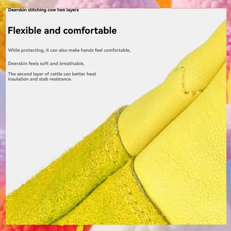 Rose Pruning Gloves For Men And Women Long Thorn Proof Gardening Gloves Breathable Leather Best Garden Gift XL-A83Z
Rose Pruning Gloves For Men And Women Long Thorn Proof Gardening Gloves Breathable Leather Best Garden Gift XL-A83Z