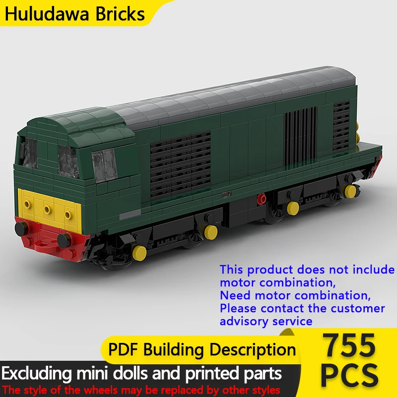 City Car Model MOC Building Bricks Class 20 Diesel Locomotive Modular Technology Children Holiday Gifts Assemble Toys Suit
City Car Model MOC Building Bricks Class 20 Diesel Locomotive Modular Technology Children Holiday Gifts Assemble Toys Suit