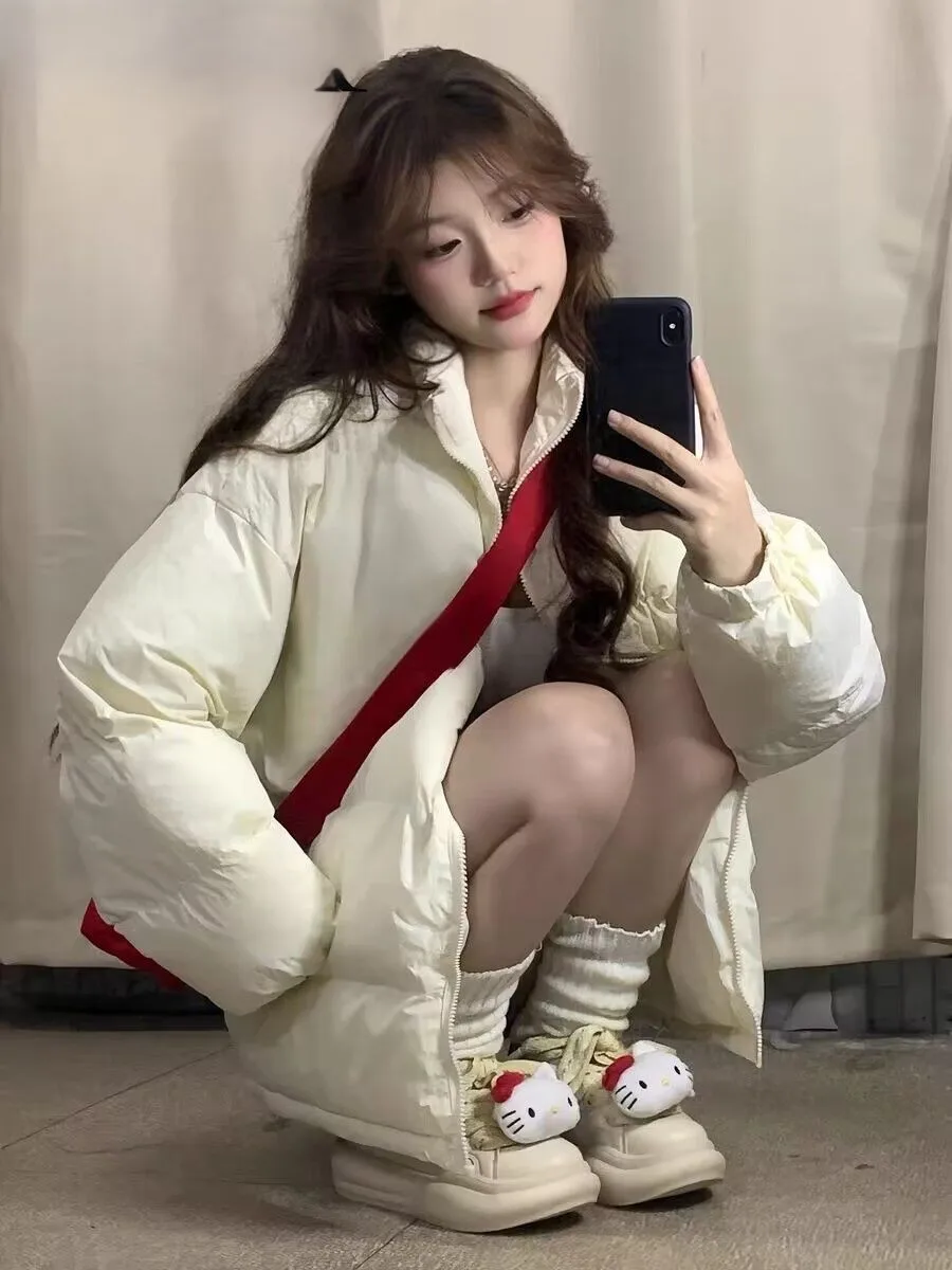 Puffer Parkas Womens Elegant Woman Coat Simple Regular Athleisure Light Mountain Flat Weatherproof Multi Sherpa Urban Original
Puffer Parkas Womens Elegant Woman Coat Simple Regular Athleisure Light Mountain Flat Weatherproof Multi Sherpa Urban Original