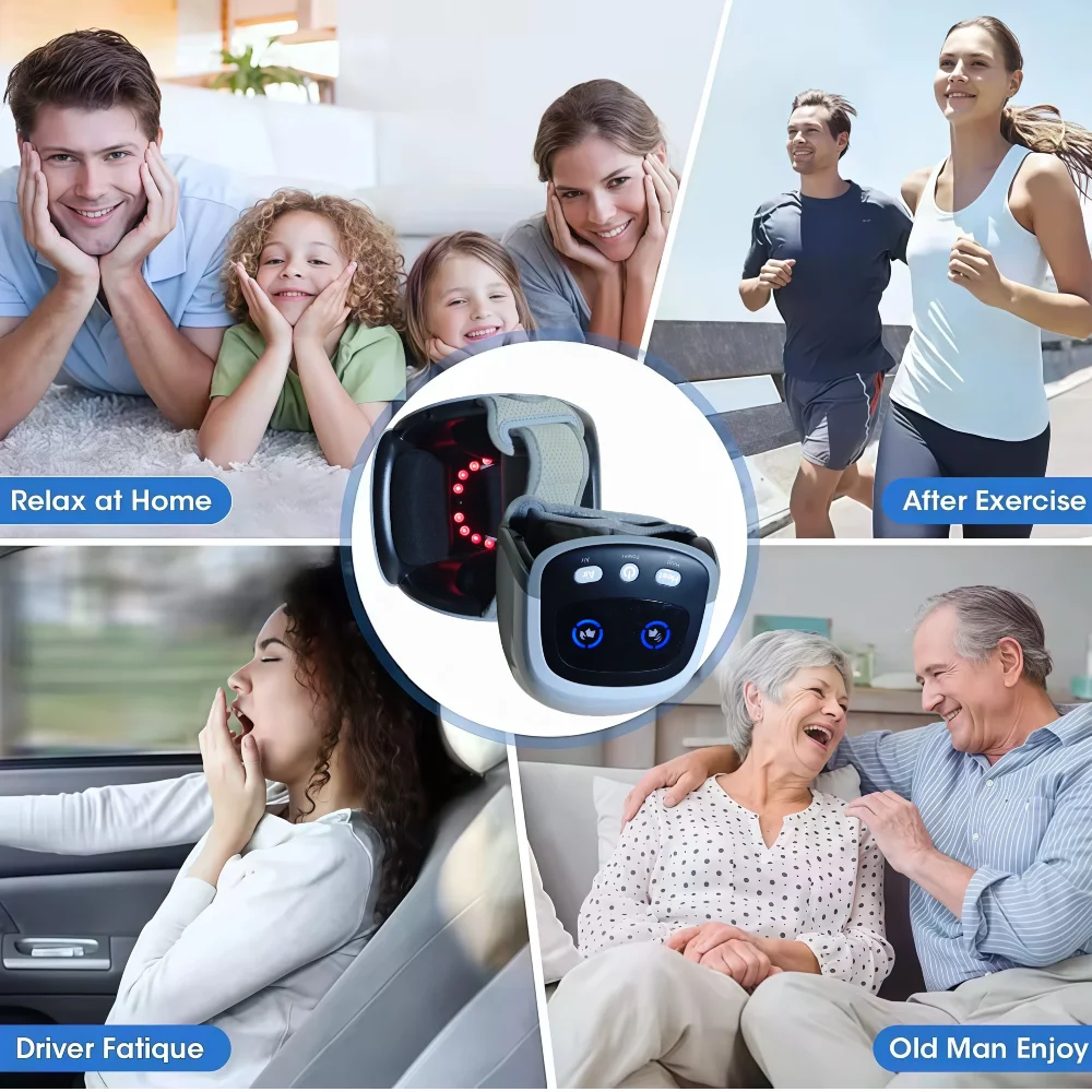 Electric Heated Vibration Knee Massage Infrared Knee Pads Joint Pain Relief Heating Temperature Air Pressure Elbow Leg Massage
Electric Heated Vibration Knee Massage Infrared Knee Pads Joint Pain Relief Heating Temperature Air Pressure Elbow Leg Massage