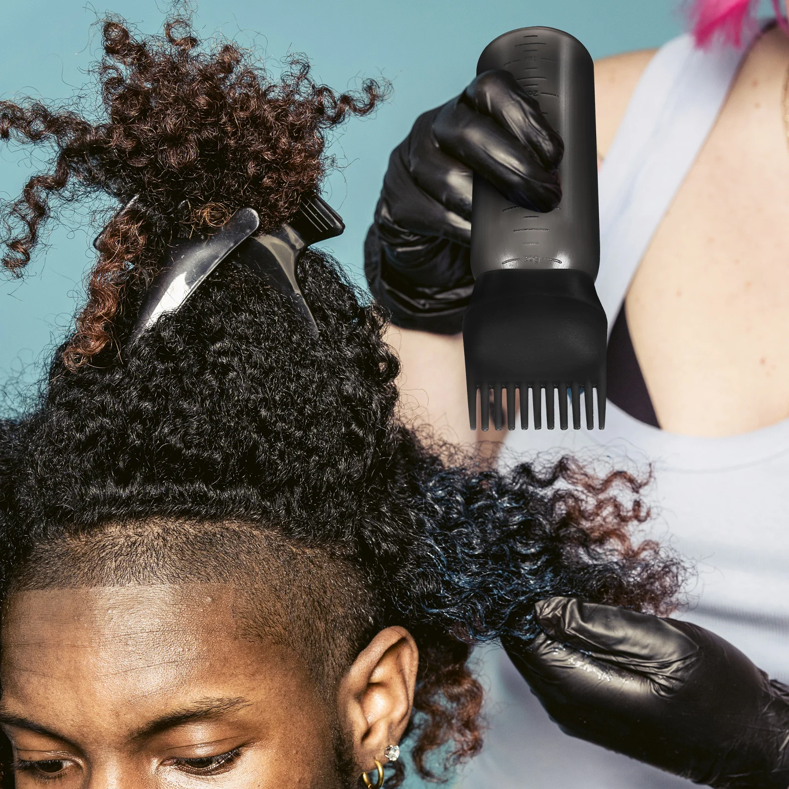 2pcs Black Hair Dye Applicator Bottles Root Comb Dry Cleaning Wash Durable PP Material Salon Use Hair Oil Bottle
2pcs Black Hair Dye Applicator Bottles Root Comb Dry Cleaning Wash Durable PP Material Salon Use Hair Oil Bottle