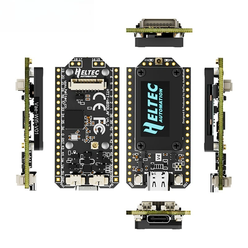 Плата для разработки IoT-устройств WiFi LoRa 32 V4 ESP32 Bluetooth WIFI с 0,96-дюймовым OLED-экраном
Плата для разработки IoT-устройств WiFi LoRa 32 V4 ESP32 Bluetooth WIFI с 0,96-дюймовым OLED-экраном