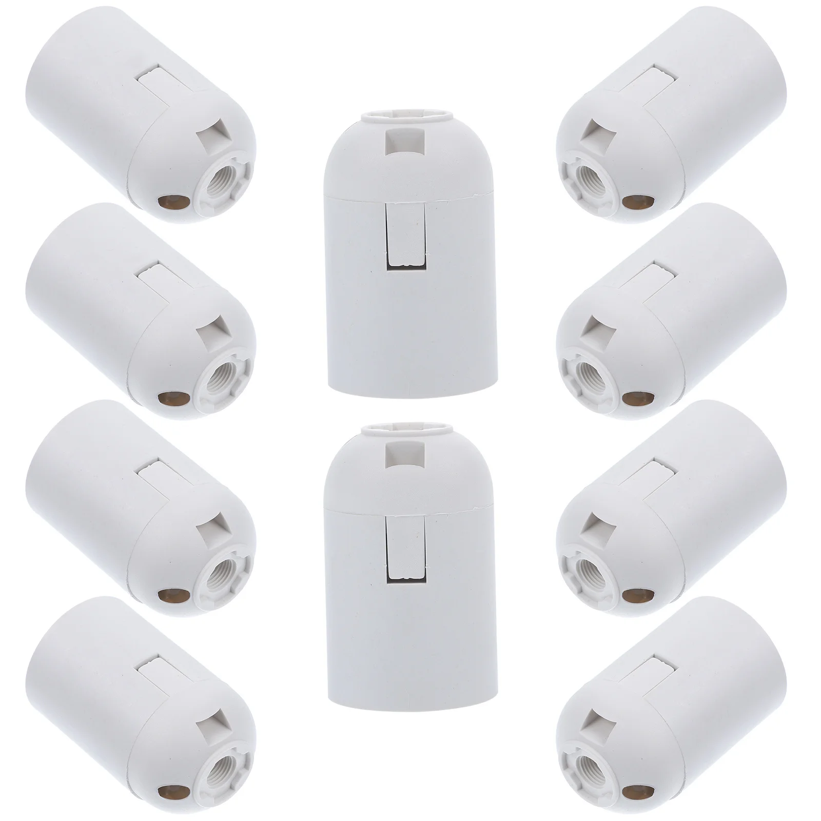 10 шт. сменных цоколей для светодиодных ламп E26 E27, держатели для лампочек для самостоятельного изготовления светильников, цоколи для кухни, столовой, бара
10 шт. сменных цоколей для светодиодных ламп E26 E27, держатели для лампочек для самостоятельного изготовления светильников, цоколи для кухни, столовой, бара