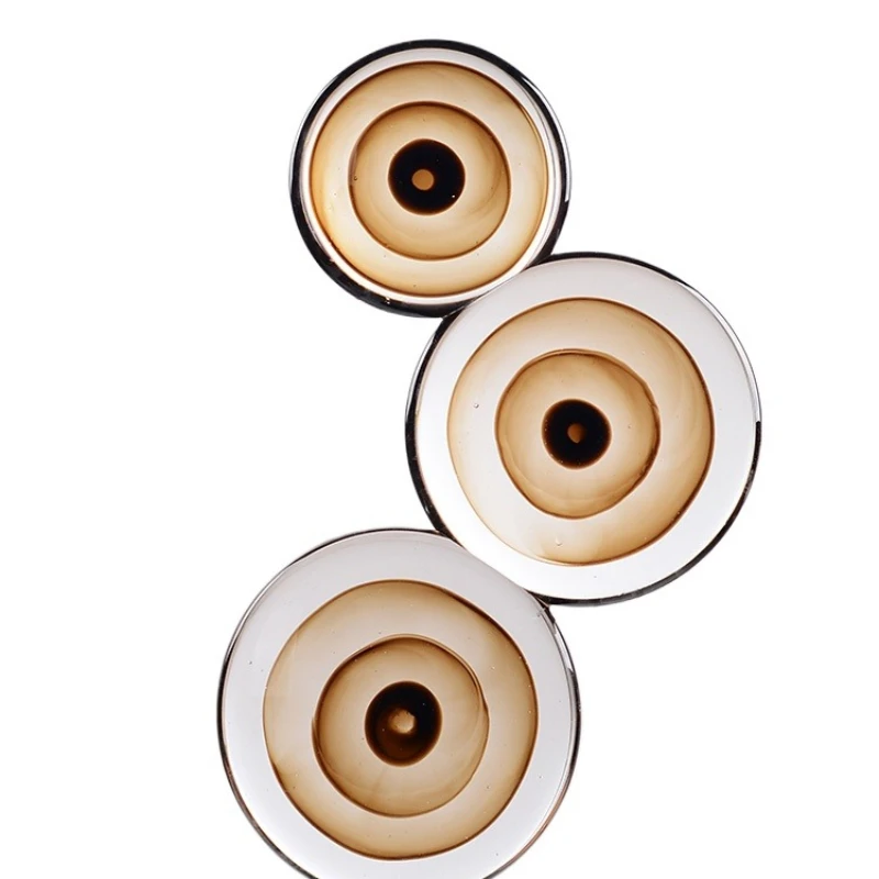 Glazed annual ring ornament, light luxury high-end living room, model house entrance abstract decoration
Glazed annual ring ornament, light luxury high-end living room, model house entrance abstract decoration