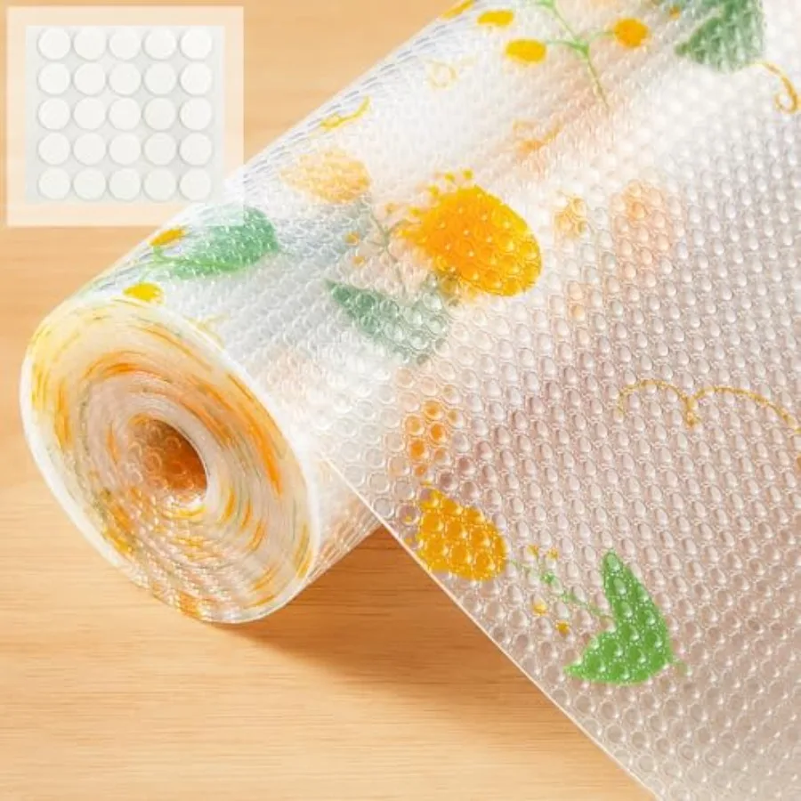 Shelf Liner Non Adhesive — EVA Drawer and Cabinet Liner, Waterproof Non Slip Kitchen Shelf Paper, Thick Washable Refrigerator M
Shelf Liner Non Adhesive — EVA Drawer and Cabinet Liner, Waterproof Non Slip Kitchen Shelf Paper, Thick Washable Refrigerator M