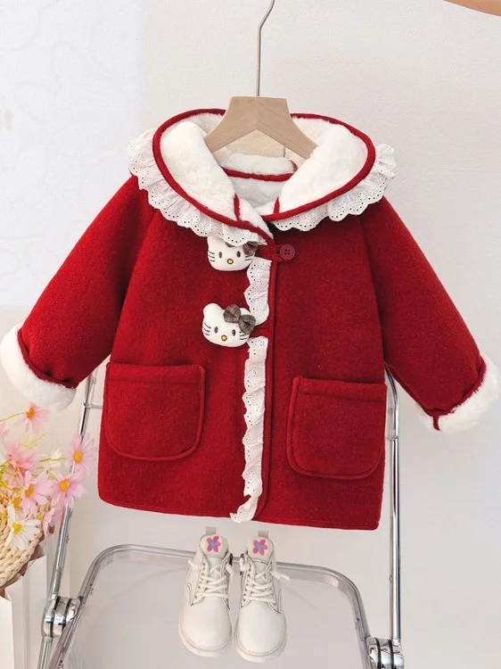 Girls Winter Fce Lined Jaet 2025 New Children's Faion Casual Thi Warm Coat Floral Tweed Coat Hooded Cotton Lined
Girls Winter Fce Lined Jaet 2025 New Children's Faion Casual Thi Warm Coat Floral Tweed Coat Hooded Cotton Lined
