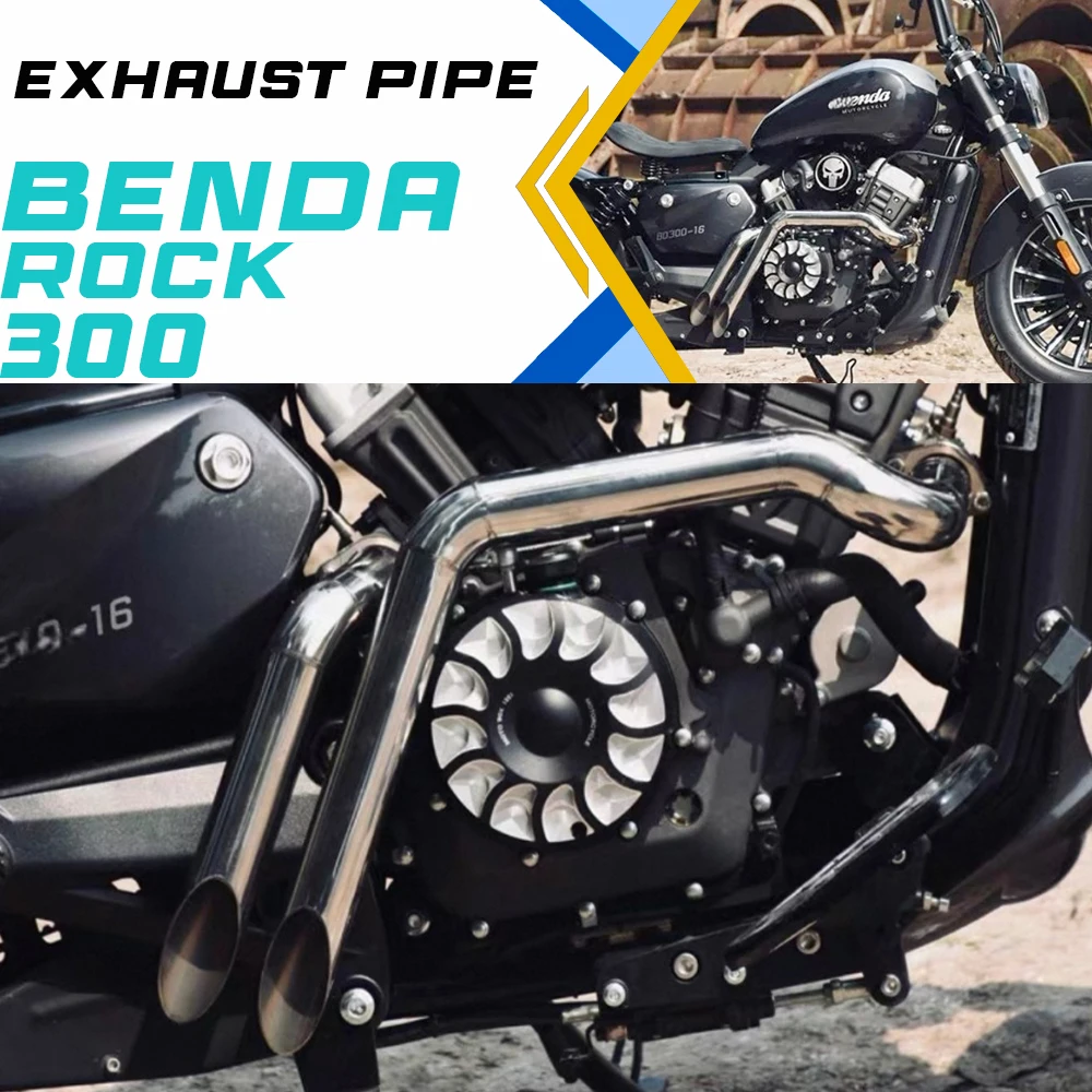 For BENDA ROCK 250/300 custom right-side dual exhaust pipe 250 rock 300rock
For BENDA ROCK 250/300 custom right-side dual exhaust pipe 250 rock 300rock