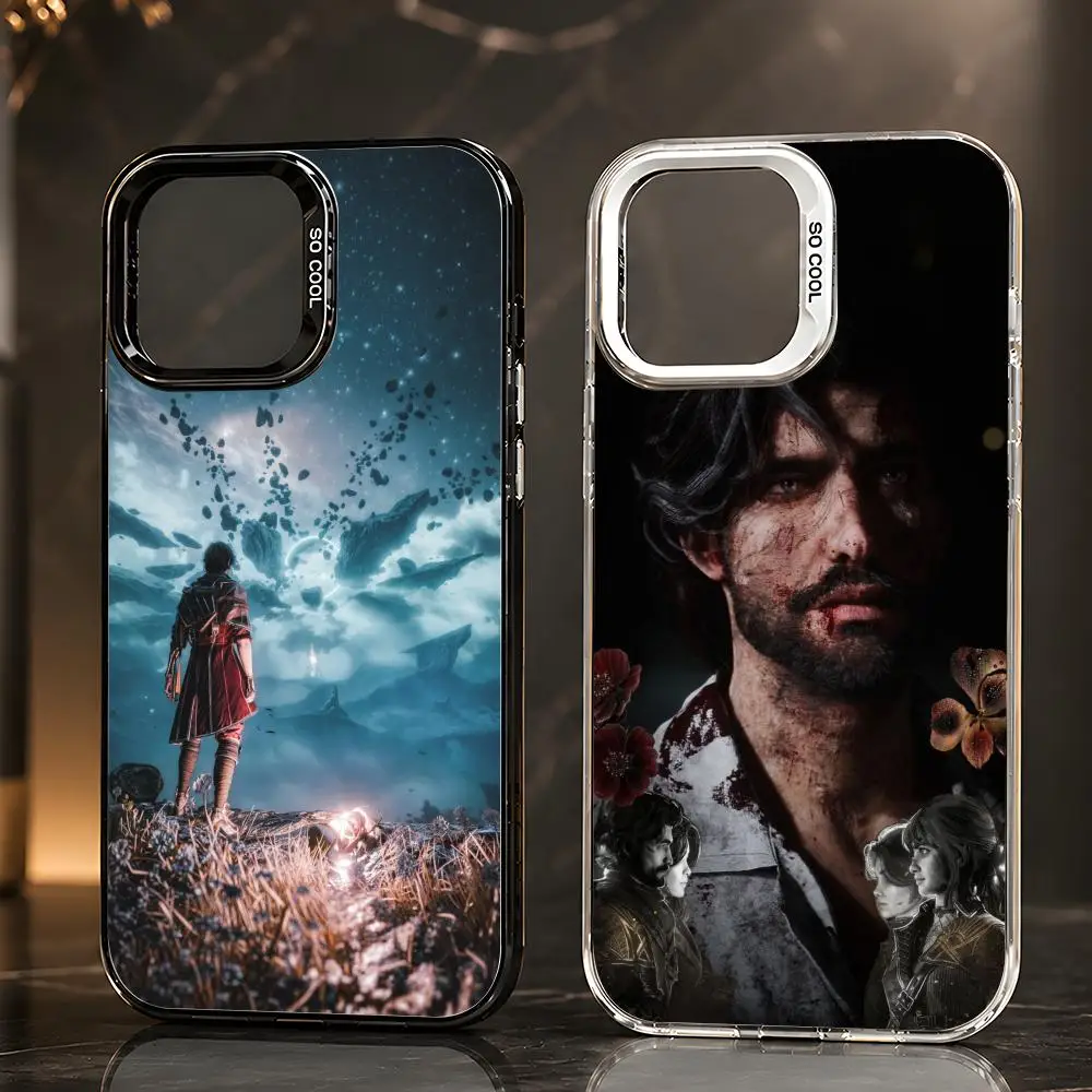 Clair Obscur Expedition Phone Case Iridescent TPU Soft-Touch Protective Case for iPhone 11 12 13 14 15 16 17 Pro Max
Clair Obscur Expedition Phone Case Iridescent TPU Soft-Touch Protective Case for iPhone 11 12 13 14 15 16 17 Pro Max