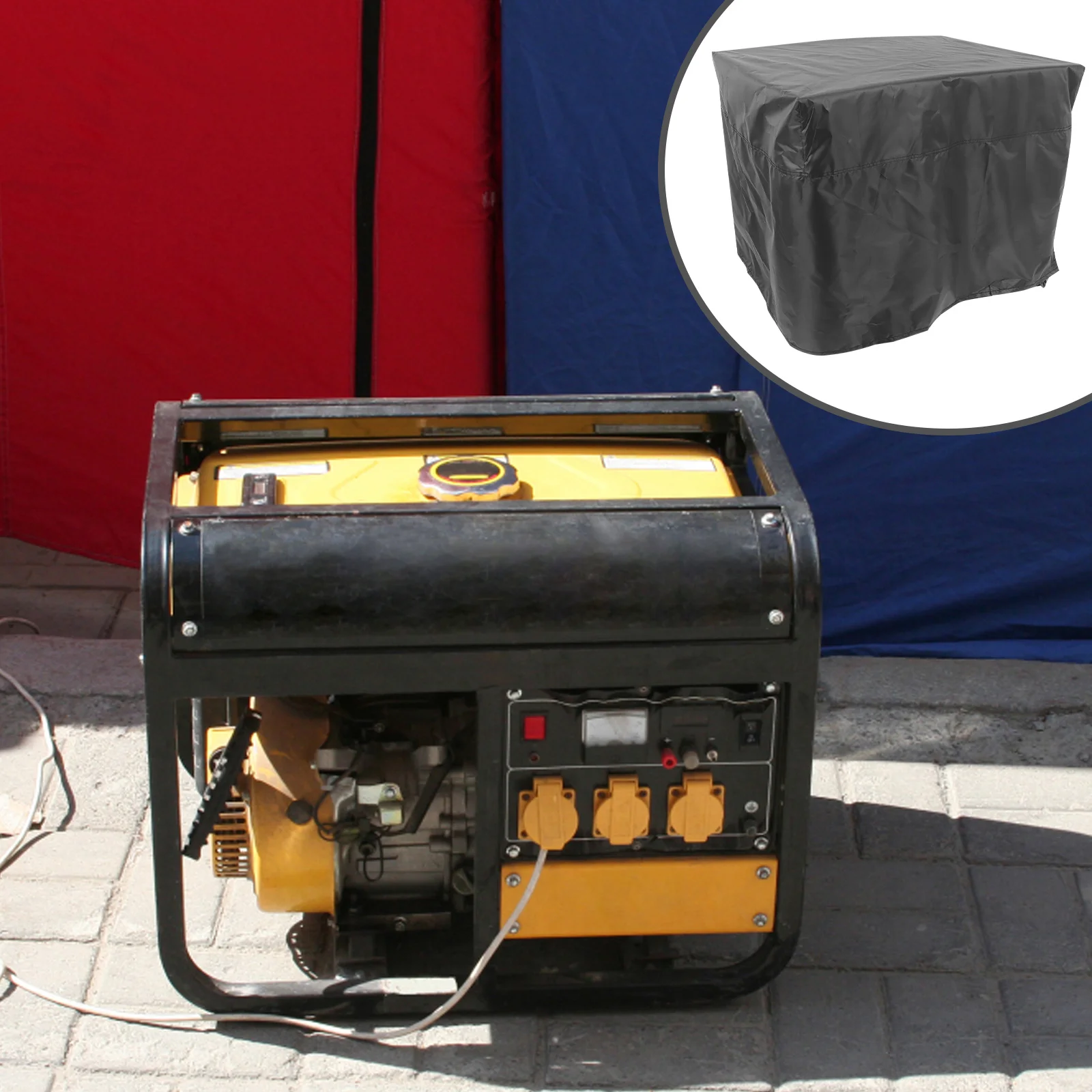 1pc Generator Cover Waterproof Oxford Cloth Heavy Duty Weather-Resistant Protection Universal Fit For Outdoor Electric Solar 
1pc Generator Cover Waterproof Oxford Cloth Heavy Duty Weather-Resistant Protection Universal Fit For Outdoor Electric Solar
