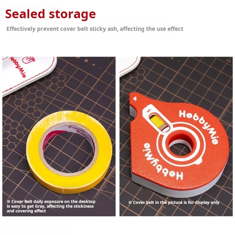 Диспенсер для малярной ленты HobbyMio Dustproof с портативным резаком для ленты 14/24/30 мм, инструмент для моделирования и хобби
Диспенсер для малярной ленты HobbyMio Dustproof с портативным резаком для ленты 14/24/30 мм, инструмент для моделирования и хобби