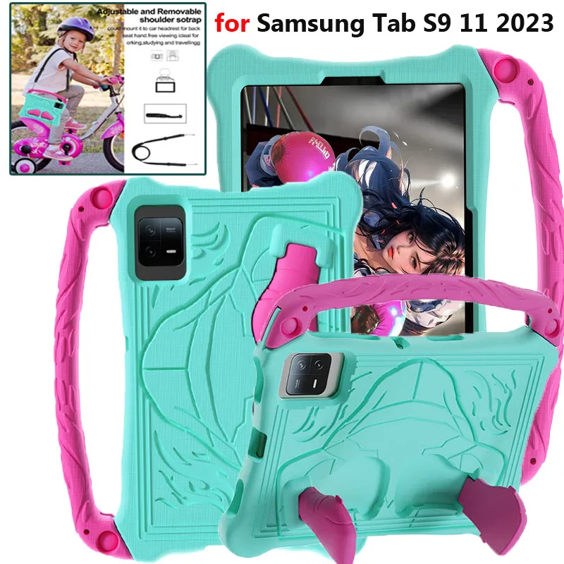Чехол для Samsung Galaxy Tab S9 11 дюймов 2023 X710 S9 FE 11 X510 516 Tab S8 11 S7 11 дюймов Eva Детская безопасность противоударный чехол-подставка
Чехол для Samsung Galaxy Tab S9 11 дюймов 2023 X710 S9 FE 11 X510 516 Tab S8 11 S7 11 дюймов Eva Детская безопасность противоударный чехол-подставка