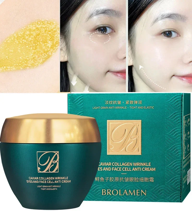 Caviar Collangen Wrinkle Eyes And Face Cream Face Moisturizer Collagen Cream - Moisturizing, Hydrating & Recovery - Day Night
Caviar Collangen Wrinkle Eyes And Face Cream Face Moisturizer Collagen Cream - Moisturizing, Hydrating & Recovery - Day Night