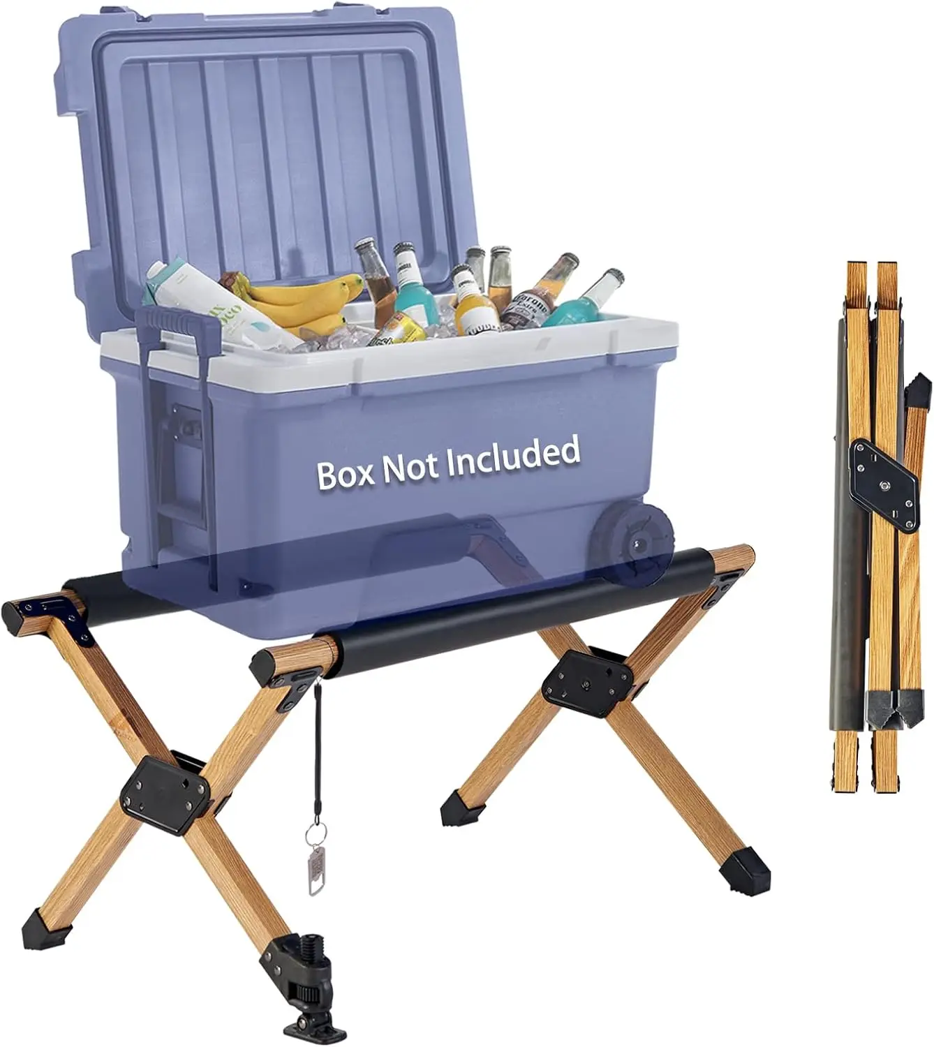Folding Cooler Stand with Carry Bag, Anti-Slip for Camping Hiking BBQ Picnic Outdoor, Lightweight Foldable Ice Box Holder
Folding Cooler Stand with Carry Bag, Anti-Slip for Camping Hiking BBQ Picnic Outdoor, Lightweight Foldable Ice Box Holder