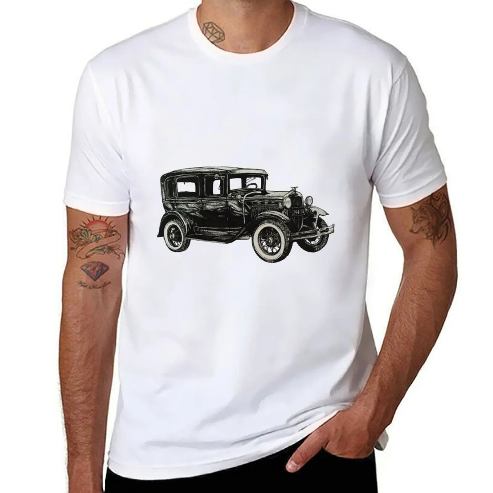 Model A T-Shirt t shirt man cotton t shirt custom print T-Shirt
Model A T-Shirt t shirt man cotton t shirt custom print T-Shirt