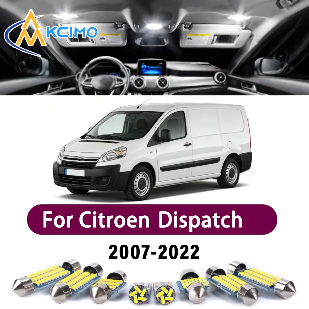 LED Interior Light Kit For Citroen Dispatch 2007-2022 Dome Map Lamp White Blue Car Accessories Super Bright
LED Interior Light Kit For Citroen Dispatch 2007-2022 Dome Map Lamp White Blue Car Accessories Super Bright