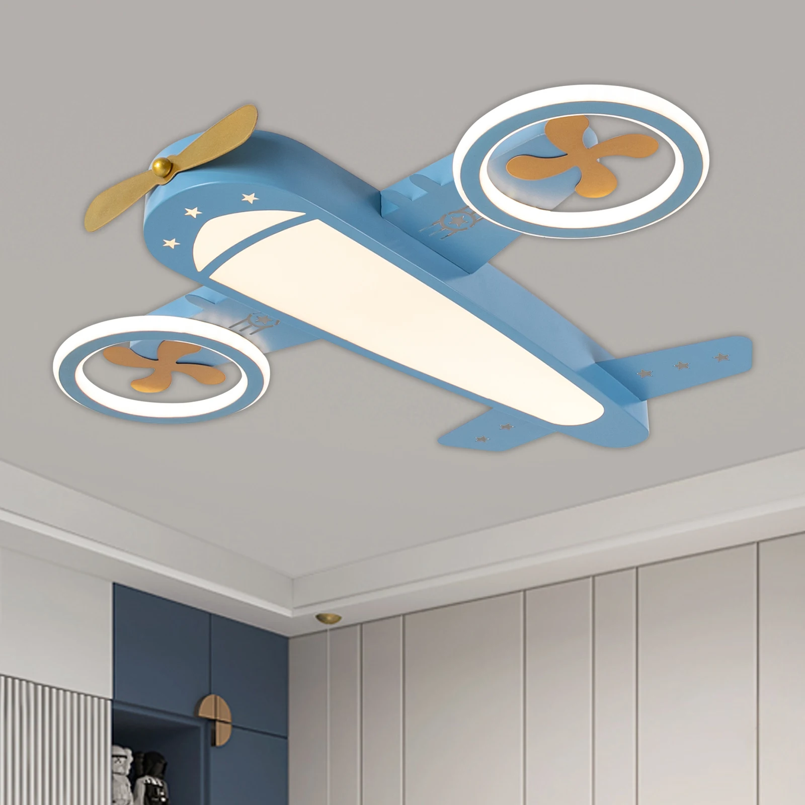 85-265V Dimmable Remote Control Ceiling Light 4800LM LED Ceiling Light Fixture with Fans Ceiling Lamp for Bedroom
85-265V Dimmable Remote Control Ceiling Light 4800LM LED Ceiling Light Fixture with Fans Ceiling Lamp for Bedroom