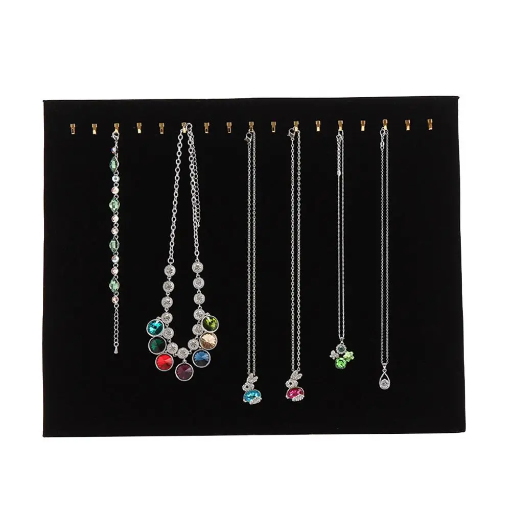 17 Hook Display Velvet 17 Hooks ganize Bracelets Necklaces Jewelry Women Jewelry ganizer Tray ganizer Craft Fairs Board
17 Hook Display Velvet 17 Hooks ganize Bracelets Necklaces Jewelry Women Jewelry ganizer Tray ganizer Craft Fairs Board