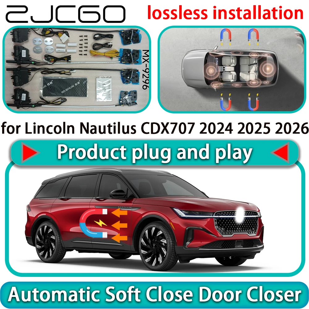 for Lincoln Nautilus CDX707 2024 2025 2026 Auto Pull Car Soft Close Door Kit Power Latch Electric Door Catch Soft Closing Assist
for Lincoln Nautilus CDX707 2024 2025 2026 Auto Pull Car Soft Close Door Kit Power Latch Electric Door Catch Soft Closing Assist
