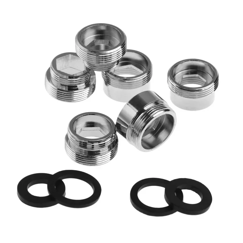 Metal Kitchen Faucet Adapter Aerator Connector 16/18/20/22/24/28mm to 22mm with Washer Water Saving Male to Female Faucet Connec
Metal Kitchen Faucet Adapter Aerator Connector 16/18/20/22/24/28mm to 22mm with Washer Water Saving Male to Female Faucet Connec