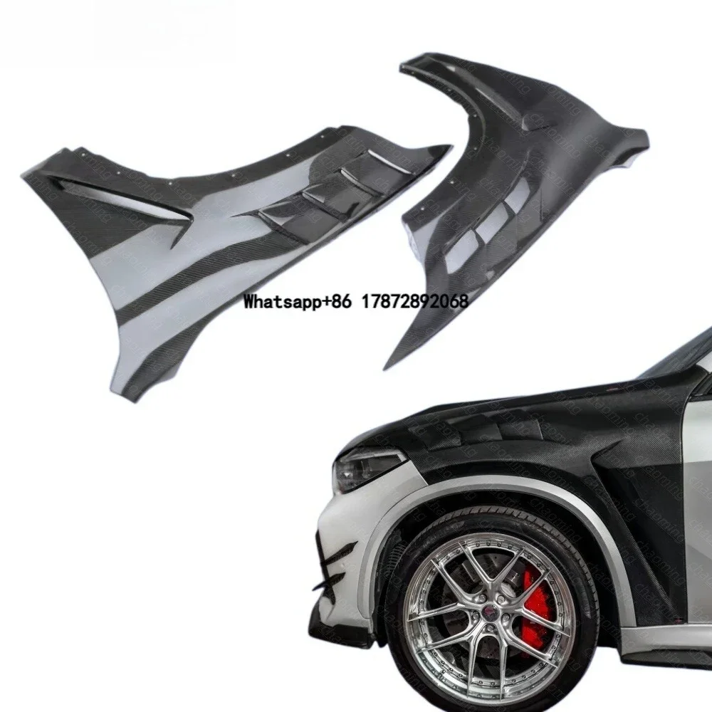 Carbon Fiber Mud Flaps for X5 G05 Front Side Fender Flares
Carbon Fiber Mud Flaps for X5 G05 Front Side Fender Flares