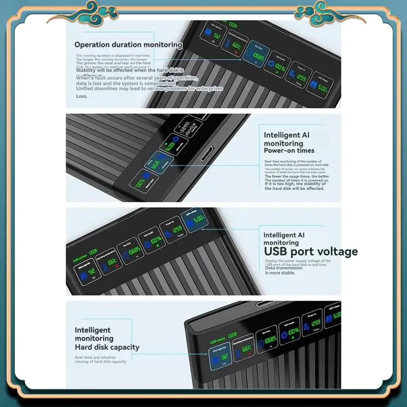 (Новый)-512 ГБ, 6 Гбит/с, 2,5-дюймовый адаптер SATA-Type-C для жесткого диска с интеллектуальным цифровым дисплеем для ПК, ноутбука, внешний жесткий диск
(Новый)-512 ГБ, 6 Гбит/с, 2,5-дюймовый адаптер SATA-Type-C для жесткого диска с интеллектуальным цифровым дисплеем для ПК, ноутбука, внешний жесткий диск