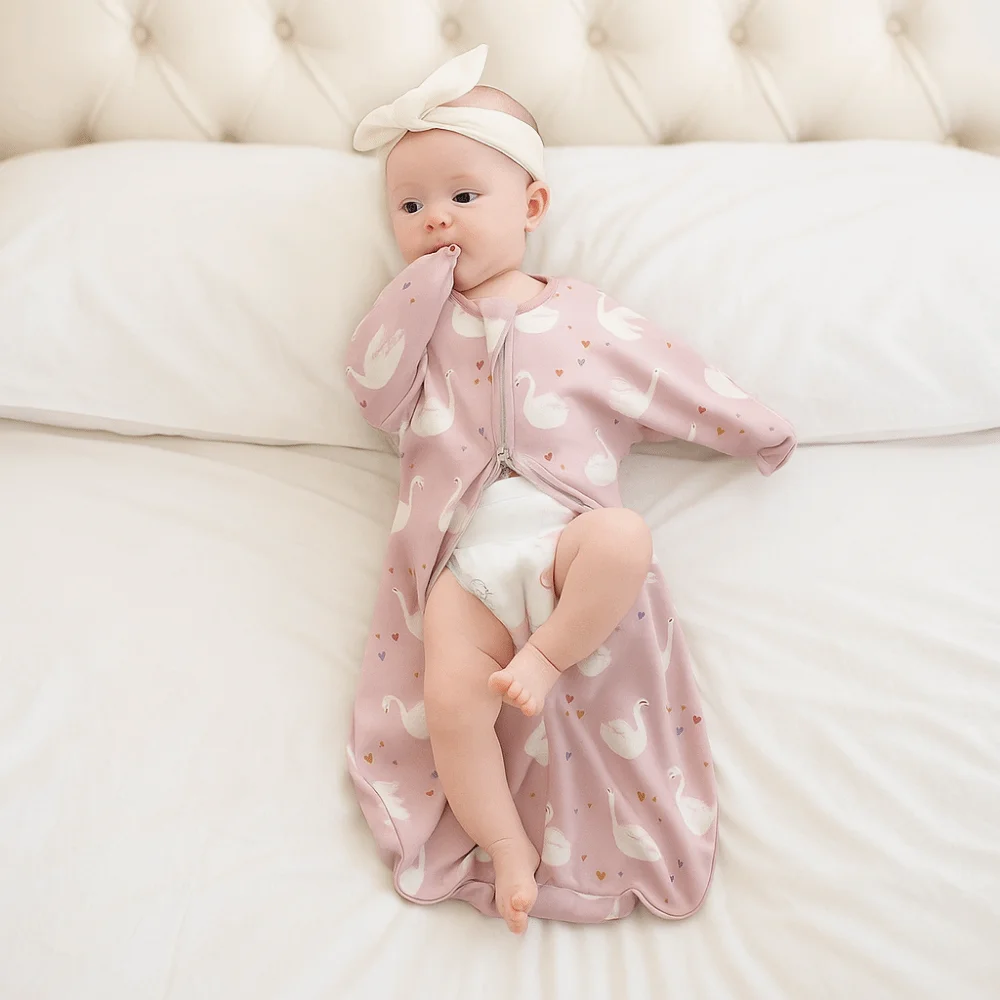 Raised Hand Design Newborn Swaddle Blanket Cartoon Cotton Anti-shock Swaddle Anti-startle Soft Fabric Sleeping Bags Baby Sleep
Raised Hand Design Newborn Swaddle Blanket Cartoon Cotton Anti-shock Swaddle Anti-startle Soft Fabric Sleeping Bags Baby Sleep
