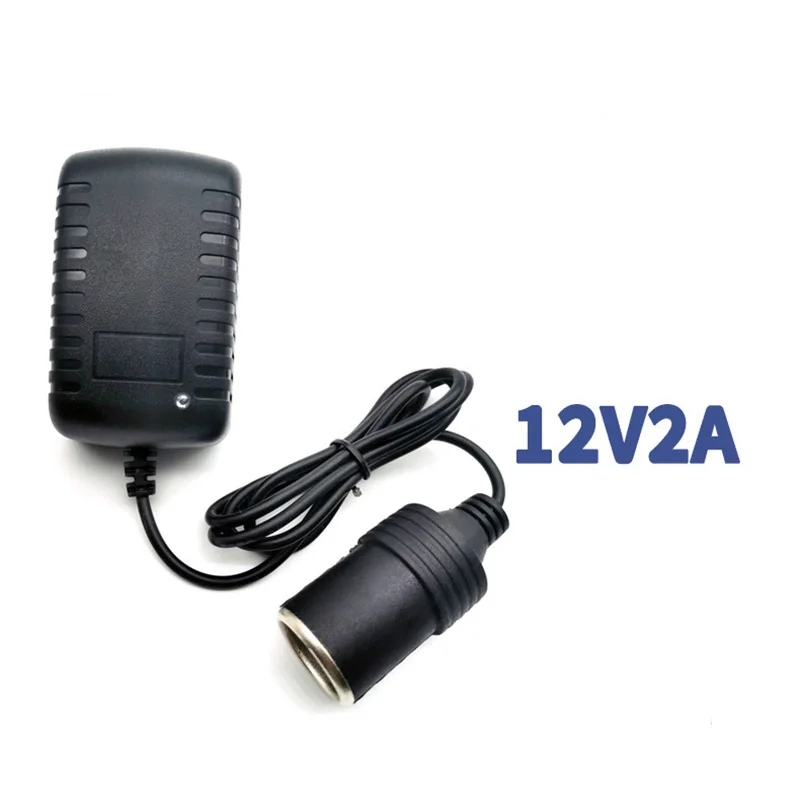 AC Adapter 110V 220V to DC 12V 2A Volt Power supply Adapter Car Cigarette lighter Converter inverter 12/24W lighter EU/US pl
AC Adapter 110V 220V to DC 12V 2A Volt Power supply Adapter Car Cigarette lighter Converter inverter 12/24W lighter EU/US pl