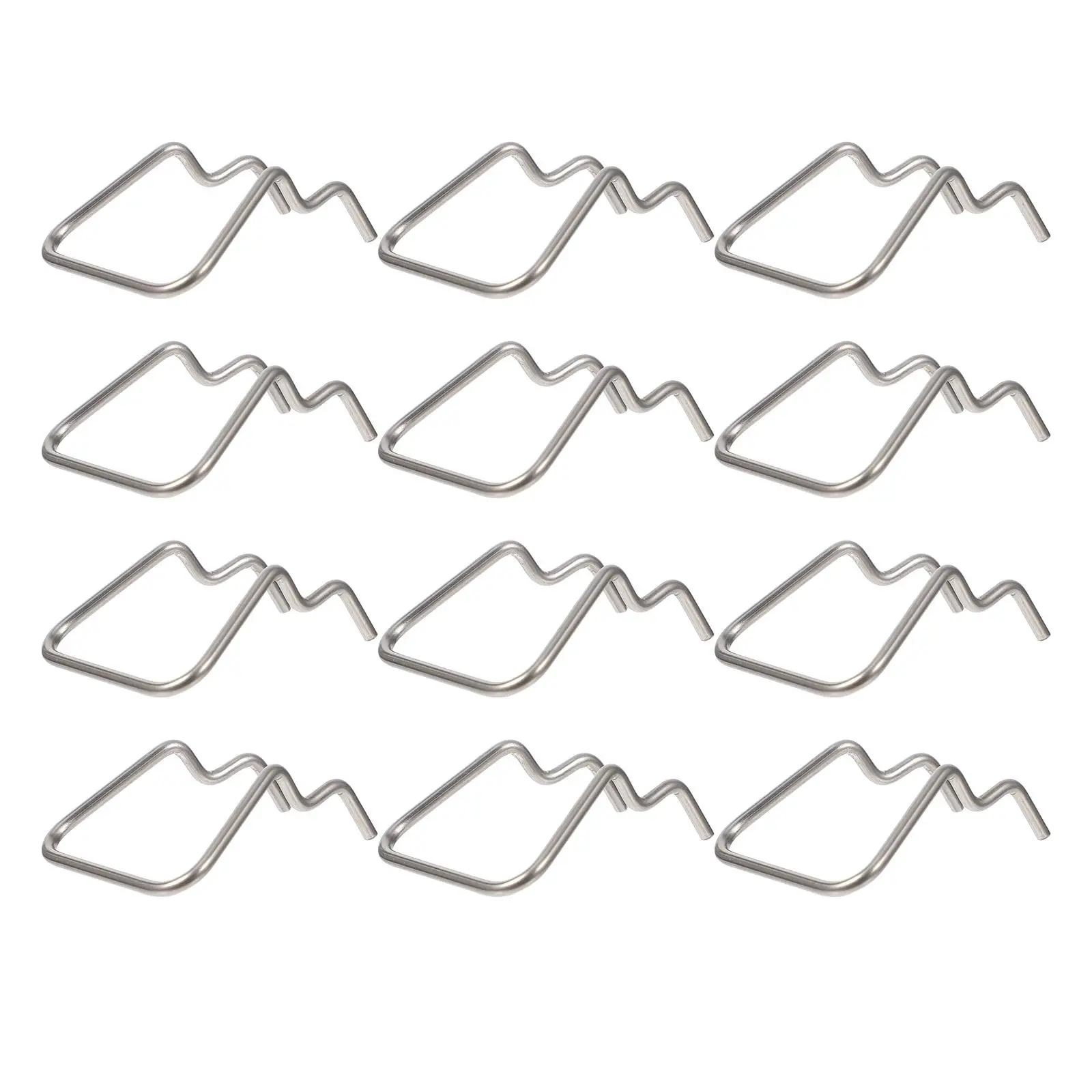 12 Pcs Pegboard Hooks Stainless Steel Display Rack Perforated Wall Shelf brackets Hardware Tools Storage Solution
12 Pcs Pegboard Hooks Stainless Steel Display Rack Perforated Wall Shelf brackets Hardware Tools Storage Solution