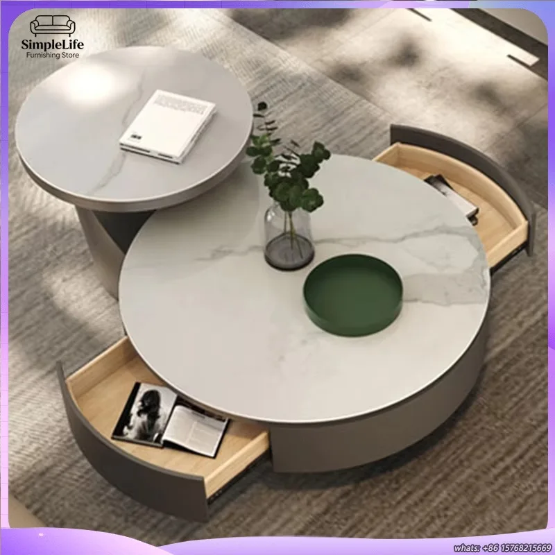 Mid Century Modern Luxury Marble Coffee Table with Lift Top Extendable Round Design Storage Space Living Room Furniture
Mid Century Modern Luxury Marble Coffee Table with Lift Top Extendable Round Design Storage Space Living Room Furniture