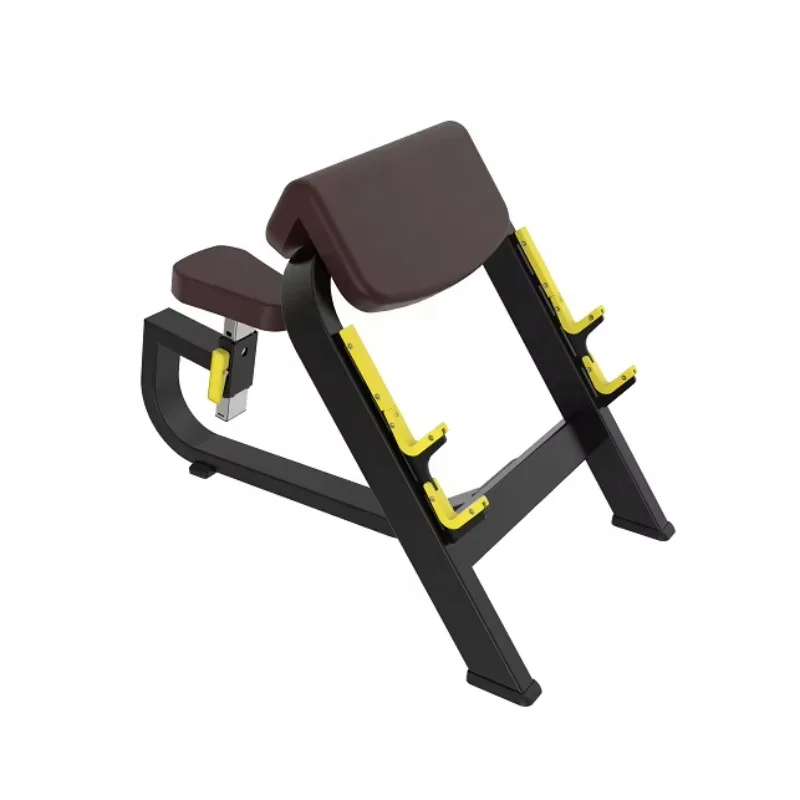 Body Building Strength Gym Equipment Seated Preacher Curl Weight Bench Arm Curl Machine
Body Building Strength Gym Equipment Seated Preacher Curl Weight Bench Arm Curl Machine