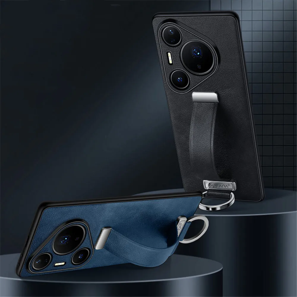 Элегантный чехол из искусственной кожи для Huawei Pura 80 Pro + 80 Pro, браслет с кольцом-держателем, чехол
Элегантный чехол из искусственной кожи для Huawei Pura 80 Pro + 80 Pro, браслет с кольцом-держателем, чехол