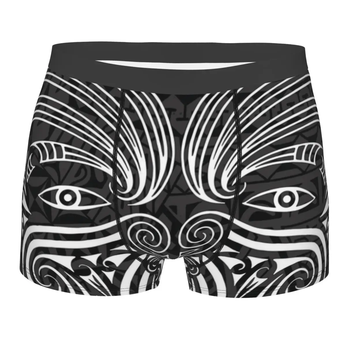 Custom Maoris Face Ta Moko Underwear Men Stretch New Zealand Boxer Briefs
Custom Maoris Face Ta Moko Underwear Men Stretch New Zealand Boxer Briefs