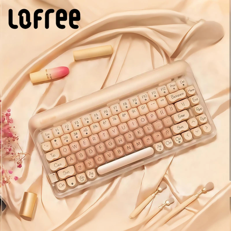Lofree Liquid Foundation Tri-Mode Wireless Mechanical Keyboard Hot-Swappable Gasket Mount PBT Keycaps for Office Gaming Travel
Lofree Liquid Foundation Tri-Mode Wireless Mechanical Keyboard Hot-Swappable Gasket Mount PBT Keycaps for Office Gaming Travel