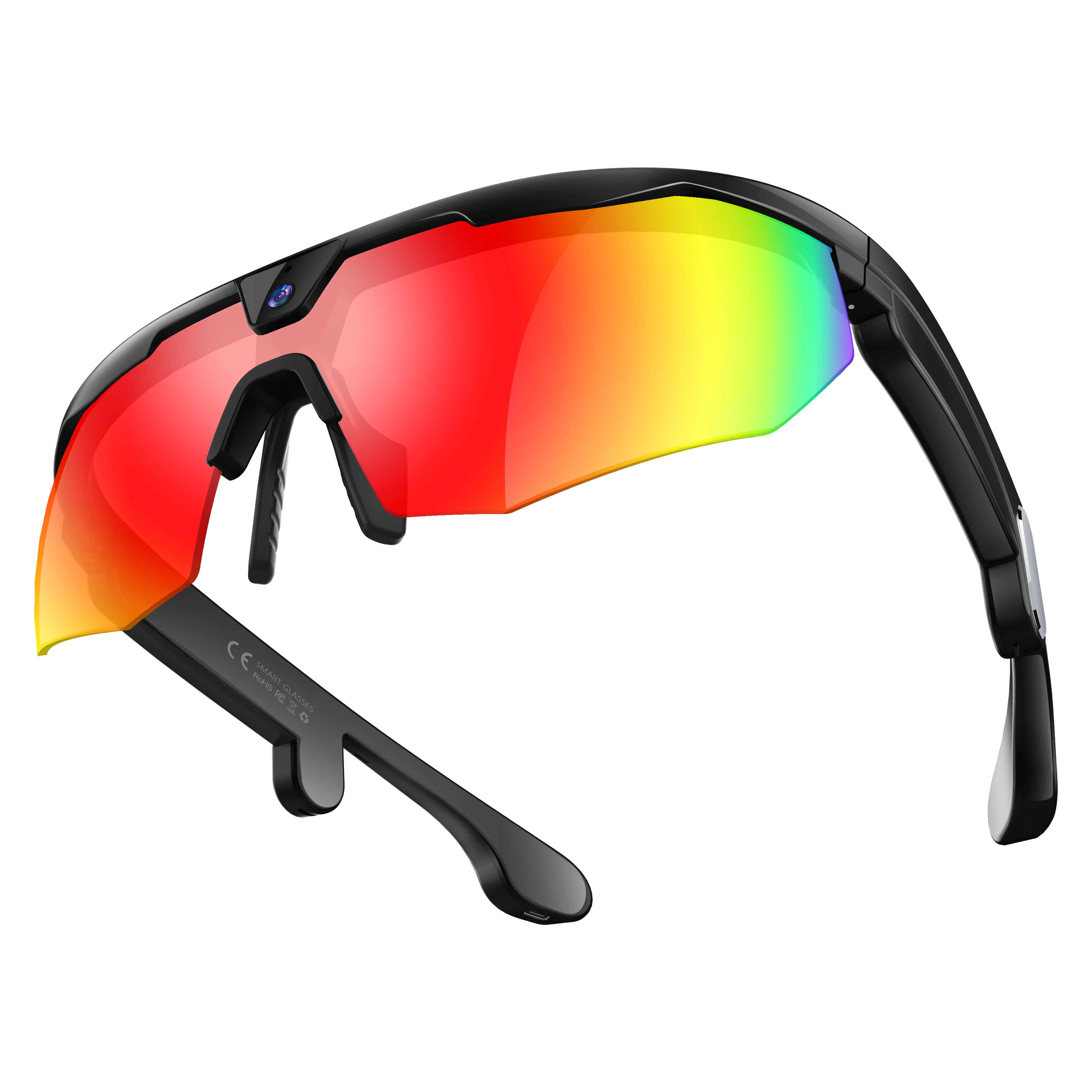 W640 Outdoor 3D Six-Axis Gyroscope Sports Adult Cycling Glasses Compatible with Myopia Lenses Bike Ai Smart Glasses with Camera
W640 Outdoor 3D Six-Axis Gyroscope Sports Adult Cycling Glasses Compatible with Myopia Lenses Bike Ai Smart Glasses with Camera