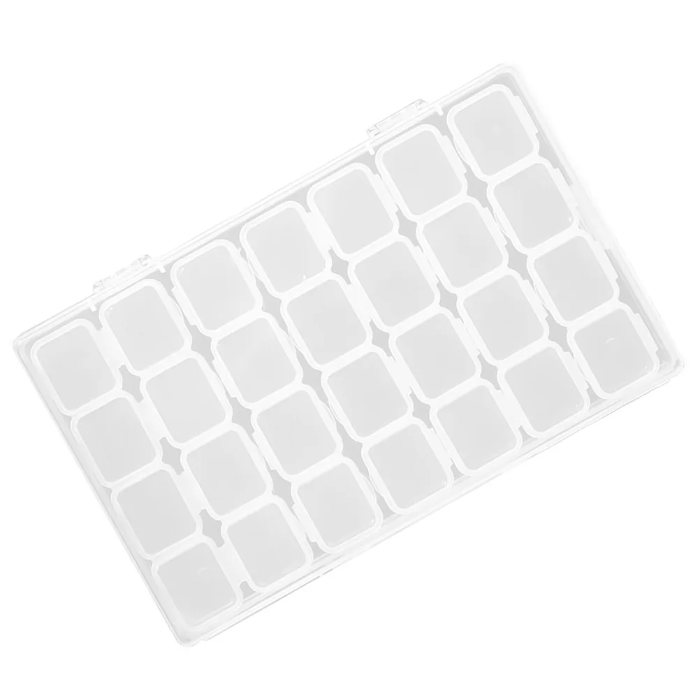 Transparent Multi-Grid Beads Storage Box Jewelry Container Household Hardware Organizer Small Items Rhinestone Nail Art 
Transparent Multi-Grid Beads Storage Box Jewelry Container Household Hardware Organizer Small Items Rhinestone Nail Art