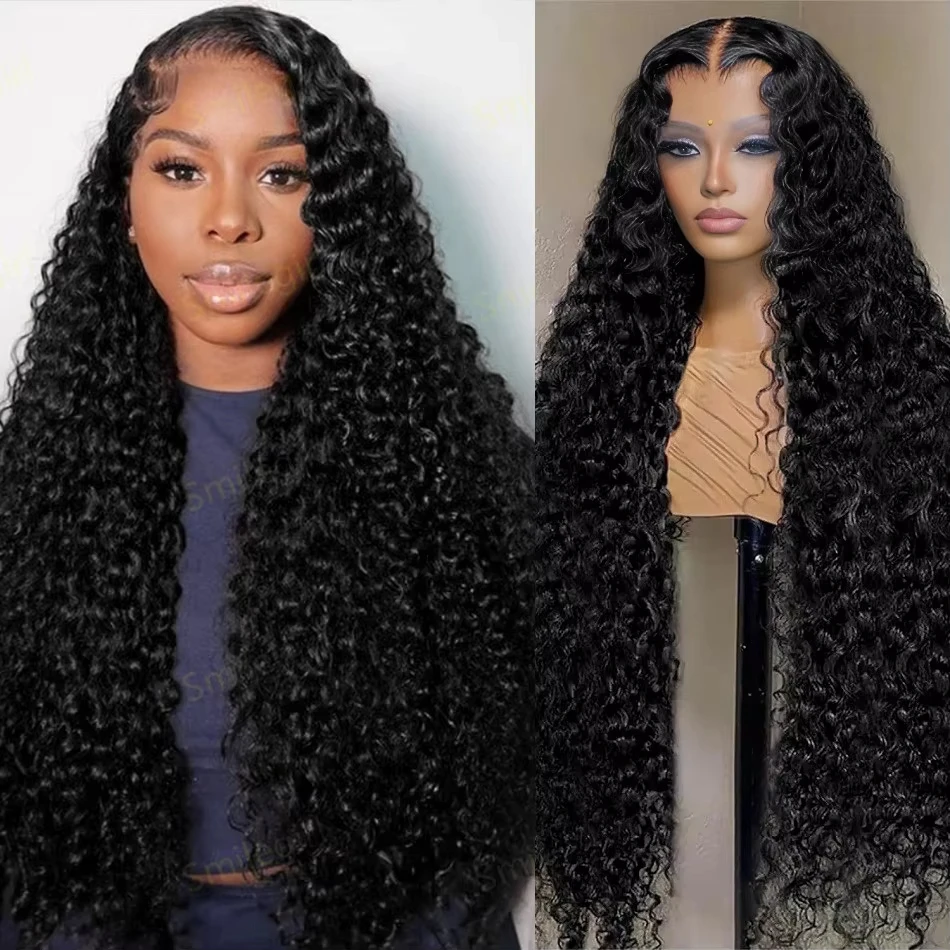 13x6 Curly Human Hair 200 Density 30 40 Inch Water Wave 13x4 Lace Front Deep Wave Wig Pre Plucked HD Lace Frontal Glueless Wigs 
13x6 Curly Human Hair 200 Density 30 40 Inch Water Wave 13x4 Lace Front Deep Wave Wig Pre Plucked HD Lace Frontal Glueless Wigs