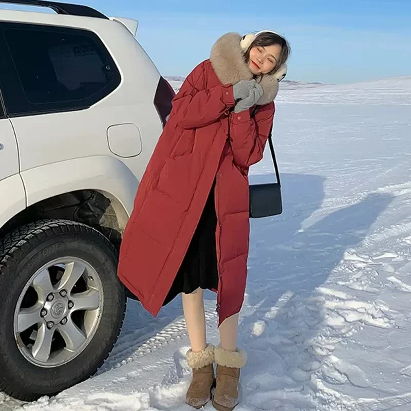 Женское зимнее пальто с капюшоном и меховым воротником, теплая пуховая хлопковая куртка, парки, зимняя верхняя одежда, длинная ветрозащитная верхняя одежда
Женское зимнее пальто с капюшоном и меховым воротником, теплая пуховая хлопковая куртка, парки, зимняя верхняя одежда, длинная ветрозащитная верхняя одежда
