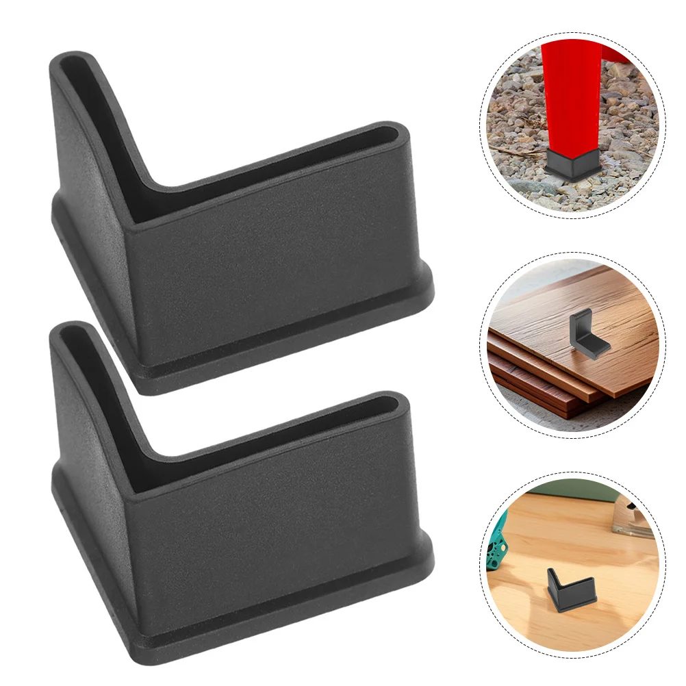 10Pcs Furniture Leg Protectors Black L-Shaped Rubber Caps for Bed Frame Table Stool Non Slip Floor Protector Corner Bumper
10Pcs Furniture Leg Protectors Black L-Shaped Rubber Caps for Bed Frame Table Stool Non Slip Floor Protector Corner Bumper