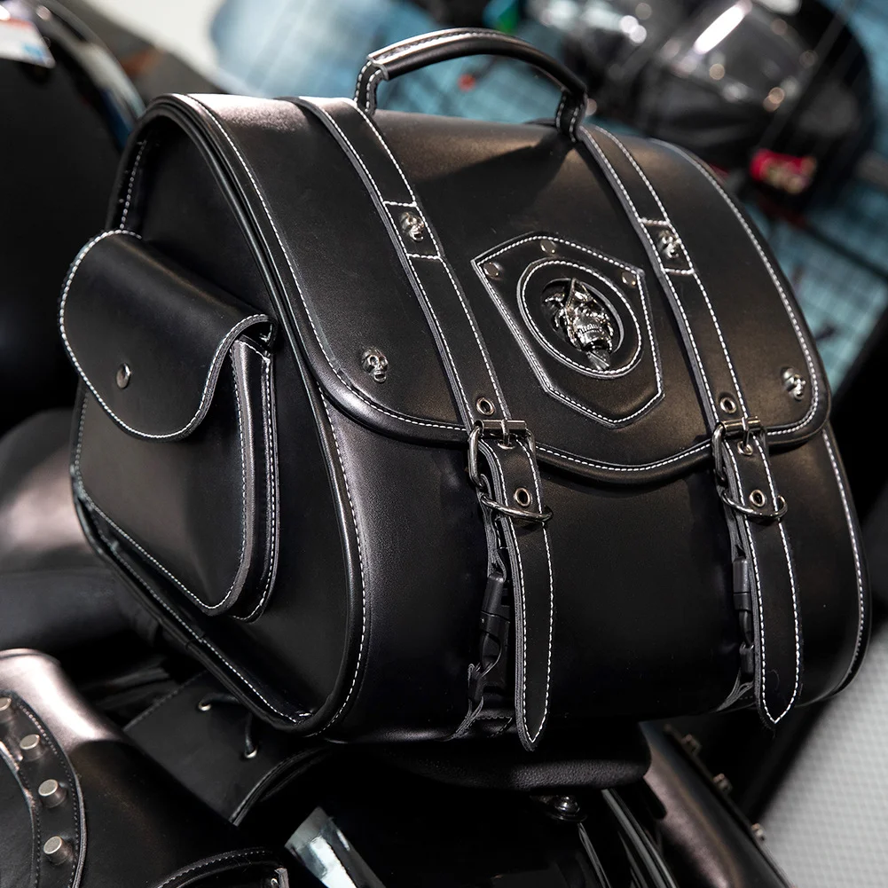 Punk retro motorcycle hanging bag motorcycle outdoor riding electric bike PU pendant device
Punk retro motorcycle hanging bag motorcycle outdoor riding electric bike PU pendant device