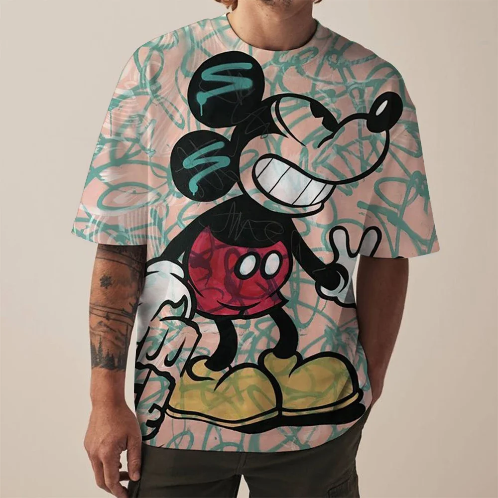 Men's T shirt Tee Funny Disney Mickey Mouse print Fashion Cool Crew Neck Clothing Apparel Daily Holiday Vacation Short Sleeve to
Men's T shirt Tee Funny Disney Mickey Mouse print Fashion Cool Crew Neck Clothing Apparel Daily Holiday Vacation Short Sleeve to